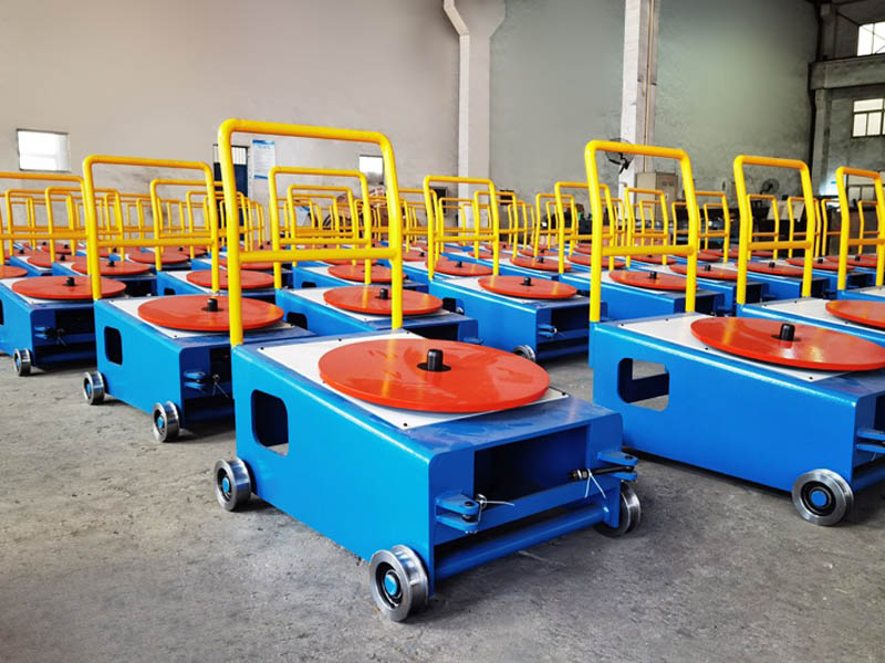 Spray painting equipment cart